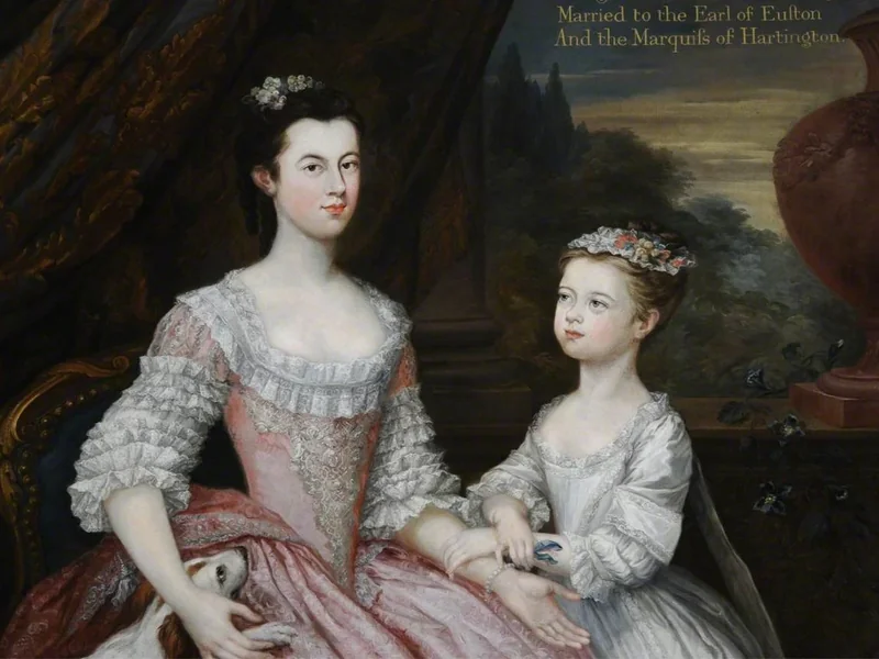1699-Dorothy Boyle, Countess of Burlington - Lady Dorothy Boyle, contessa di Euston, e sua sorella Lady Charlotte Boyle, in seguito marchesa di